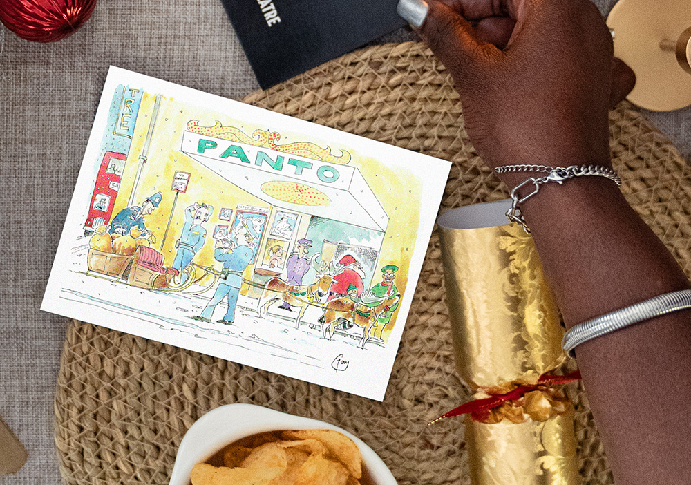 Get a free Christmas card with your Theatre Token