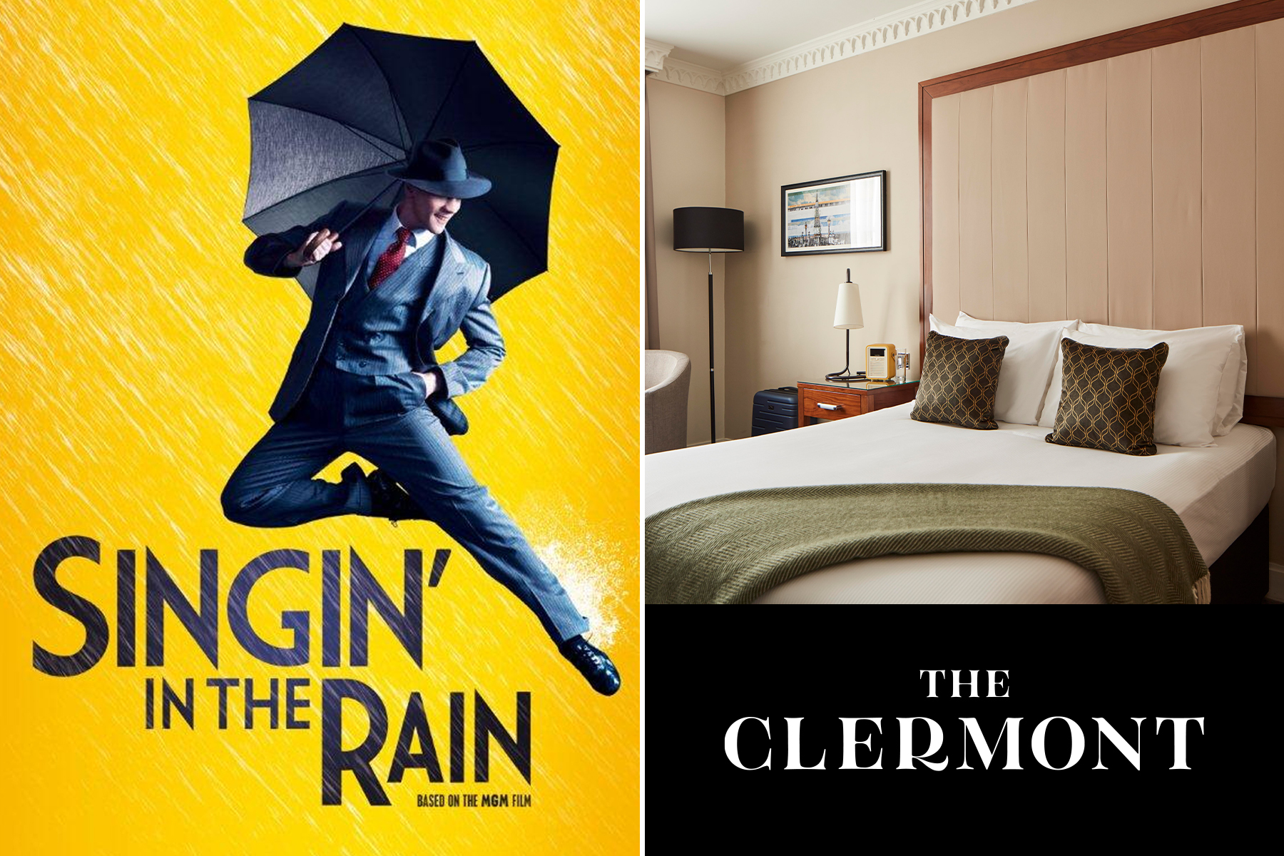 Win an overnight stay in London with tickets to Singin' In The Rain